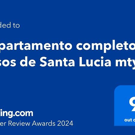Departamento Completo A Pasos De Santa Lucia Mty Apartment Monterrey Exterior photo